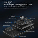 For Samsung Galaxy A13 4G Sliding Camshield Card Phone Case(Grey)