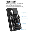 For Nokia C30 Sliding Camera Cover Design TPU+PC Phone Case(Blue)
