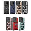 For Nokia G10 / G20 Sliding Camera Cover Design TPU+PC Phone Case(Black)
