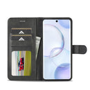 For Honor 50 / nova 9 LC.IMEEKE Calf Texture Leather Phone Case(Black)