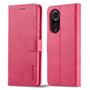For Honor 50 / nova 9 LC.IMEEKE Calf Texture Leather Phone Case(Red)