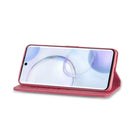 For Honor 50 / nova 9 LC.IMEEKE Calf Texture Leather Phone Case(Red)