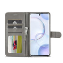For Honor 50 / nova 9 LC.IMEEKE Calf Texture Leather Phone Case(Grey)