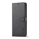 For Xiaomi Poco M4 Pro LC.IMEEKE Calf Texture Leather Phone Case(Black)