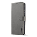 For Xiaomi Poco M4 Pro LC.IMEEKE Calf Texture Leather Phone Case(Grey)