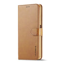 For Xiaomi Poco M4 Pro LC.IMEEKE Calf Texture Leather Phone Case(Brown)