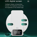 TOTUDESIGN S7 Omnipotent Series 3 in 1 Automatic Alignment Night Light Alarm Clock Wireless Charging(White)