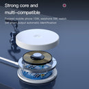 TOTUDESIGN CACW-059 Glory Series 3 in 1 MagSafe Magnetic Wireless Charger with Cable(White)