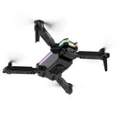LSRC-XT8 4K HD Wifi FPV RC Drone Foldable Quadcopter, Model:Single Camera(Black)