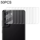50 PCS mocolo 0.15mm 9H 2.5D Rear Camera Lens Tempered Glass Film For Samsung Galaxy S22 5G