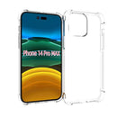 Shockproof TPU Phone Case For iPhone 14 Pro Max (Transparent)