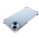 Shockproof TPU Phone Case For iPhone 14 (Transparent)