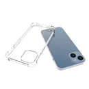 Shockproof TPU Phone Case For iPhone 14 (Transparent)