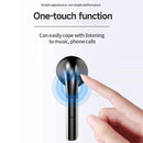 Fineblue F5 PRO CVC8.0 Noise Reduction Lavalier Unilateral Bluetooth Earphone(Black)