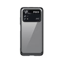 For Xiaomi Poco M4 Pro 4G Colorful Series Acrylic + TPU Phone Case(Black)