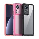 For Xiaomi 12 Pro / 12S Pro Colorful Series Acrylic + TPU Phone Case(Black)