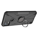 For OPPO Realme C21Y Armor Bear Shockproof PC + TPU Phone Case(Black)