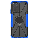 For Xiaomi Redmi Note 11/Redmi Note 11S 4G Global Armor Bear Shockproof PC + TPU Phone Case(Blue)