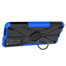 For Xiaomi Redmi Note 11/Redmi Note 11S 4G Global Armor Bear Shockproof PC + TPU Phone Case(Blue)