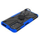 For Xiaomi Redmi Note 11/Redmi Note 11S 4G Global Armor Bear Shockproof PC + TPU Phone Case(Blue)