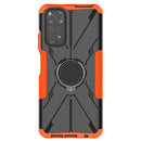 For Xiaomi Redmi Note 11/Redmi Note 11S 4G Global Armor Bear Shockproof PC + TPU Phone Case(Orange)
