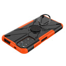For Xiaomi Redmi Note 11/Redmi Note 11S 4G Global Armor Bear Shockproof PC + TPU Phone Case(Orange)