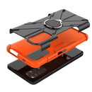 For Xiaomi Redmi Note 11/Redmi Note 11S 4G Global Armor Bear Shockproof PC + TPU Phone Case(Orange)