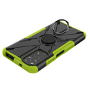 For Xiaomi Redmi Note 11/Redmi Note 11S 4G Global Armor Bear Shockproof PC + TPU Phone Case(Green)