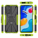 For Xiaomi Redmi Note 11/Redmi Note 11S 4G Global Armor Bear Shockproof PC + TPU Phone Case(Green)