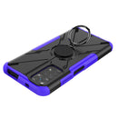 For Xiaomi Redmi Note 11/Redmi Note 11S 4G Global Armor Bear Shockproof PC + TPU Phone Case(Purple)