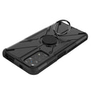 For Xiaomi Redmi Note 11/Redmi Note 11S 4G Global Armor Bear Shockproof PC + TPU Phone Case(Black)