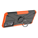 For Infinix Note 11 Armor Bear Shockproof PC + TPU Phone Case(Orange)