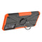 For Infinix Note 11 Armor Bear Shockproof PC + TPU Phone Case(Orange)