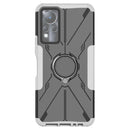 For Infinix Note 11 Armor Bear Shockproof PC + TPU Phone Case(White)