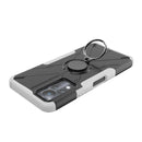 For Infinix Note 11 Armor Bear Shockproof PC + TPU Phone Case(White)