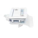 A5981-02 White RV Paddle Entry Door Lock Latch