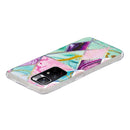For Xiaomi Redmi Note 11 4G Electroplating Pattern TPU Phone Case(Triangular Rhombus)