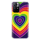 For Xiaomi Redmi Note 11 4G Electroplating Pattern TPU Phone Case(Love Heart)