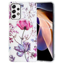 For Samsung Galaxy A33 5G Electroplating Pattern TPU Phone Case(Lotus)