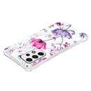 For Samsung Galaxy A33 5G Electroplating Pattern TPU Phone Case(Lotus)
