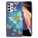 For Samsung Galaxy A33 5G Electroplating Pattern TPU Phone Case(Butterflies)