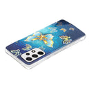 For Samsung Galaxy A33 5G Electroplating Pattern TPU Phone Case(Butterflies)