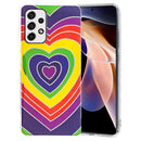 For Samsung Galaxy A33 5G Electroplating Pattern TPU Phone Case(Love Heart)