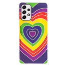For Samsung Galaxy A33 5G Electroplating Pattern TPU Phone Case(Love Heart)
