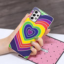 For Samsung Galaxy A33 5G Electroplating Pattern TPU Phone Case(Love Heart)