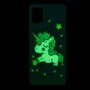 For Xiaomi Redmi Note 11 Pro 4G / 5G Luminous TPU Protective Phone Case(Star Unicorn)