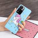 For Xiaomi Redmi Note 11 Pro 4G / 5G Luminous TPU Protective Phone Case(Star Unicorn)