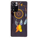 For Xiaomi Redmi Note 11 Pro 4G / 5G Luminous TPU Protective Phone Case(Black Wind Chimes)