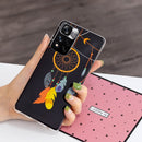 For Xiaomi Redmi Note 11 Pro 4G / 5G Luminous TPU Protective Phone Case(Black Wind Chimes)