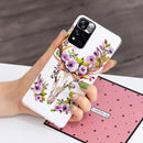For Xiaomi Redmi Note 11 Pro 4G / 5G Luminous TPU Protective Phone Case(Flower Deer)